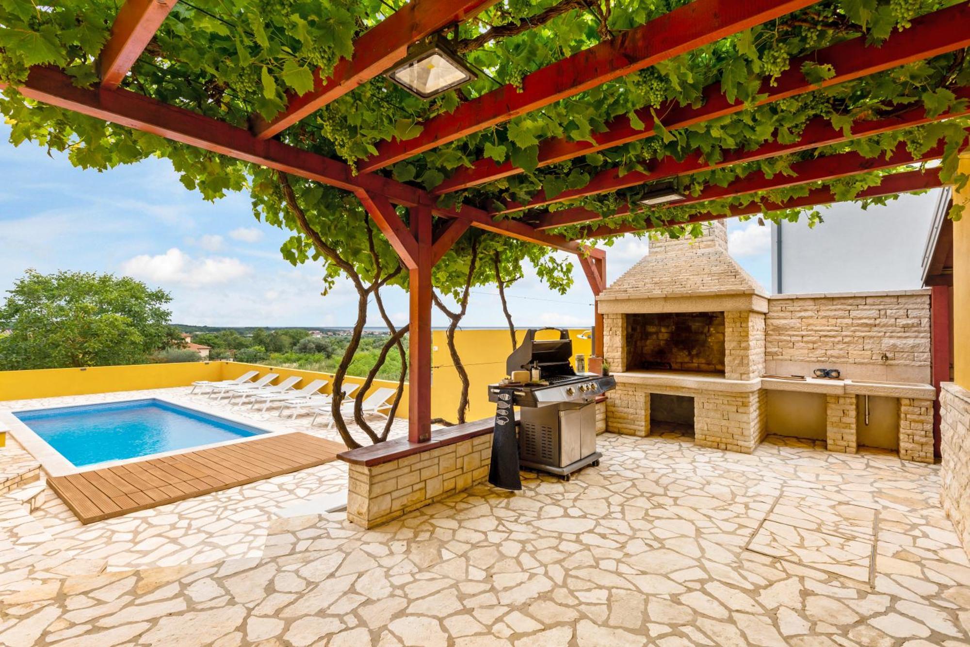 Vila Istria Seaview Private Pool And Garage By Rentistra *